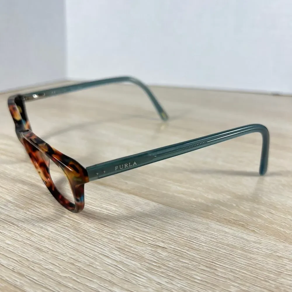 Furla Giglio VU4798J COL.0758 Eyeglasses Tortoise Shell Frames Only 52-17-140